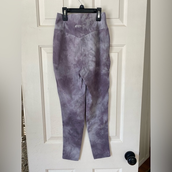 ECHT Pants - Purple/Lavender Echt tyedye workout pants